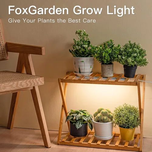 Miniatura 2 de FOXGARDEN Tira de luz de cultivo para plantas de interior, lámpara brillante de 192 LED de espectro completo con temporizador de encendido/apagado