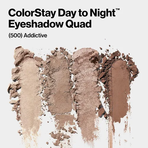 Miniatura 2 de Revlon ColorStay Cuarteto de Sombras de Ojos de Día a Noche, Paleta de Sombras de Larga Duración con Tonos de Transición y Sensación Sedosa