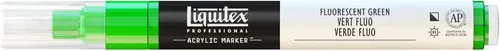 Rotuladores de pintura Liquitex Professional, de punta ancha, Verde fosforescente, 8mm Verde fluorescente
