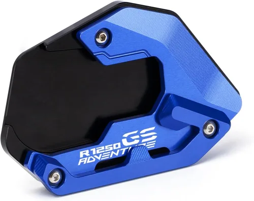 Miniatura 14 de Moto Kickstand lateral placa ampliadora para BMW R1200GS ADV R 1200 GS LC R1250GS GSA R 1250GS Adventure Low Suspension (Color : A R1200GS ADV)
