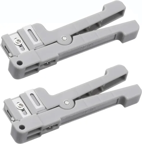 Miniatura 10 de Herramienta de corte de fibra óptica 45-162 y 45-163 Pelacables coaxiales Fibra óptica Buffer Tube Jacket Stripper cable coaxial crimpador