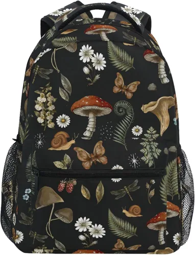 Miniatura 8 de Mochila para Libros, Mochila de Día, Mochila de Viaje, Mochila para Senderismo, Camping, Escuela, Mochila para Laptop, Mediana, Mochilas Daypack
