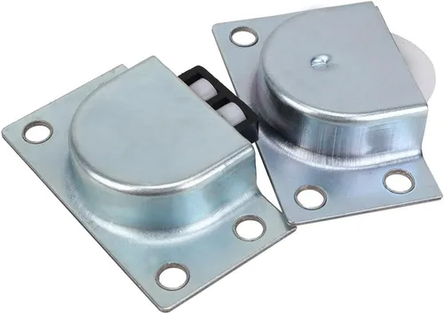 Miniatura 3 de 2 pares de rodillos de acero inoxidable 338 muebles rueda única para armario armario armario puerta corredera polea