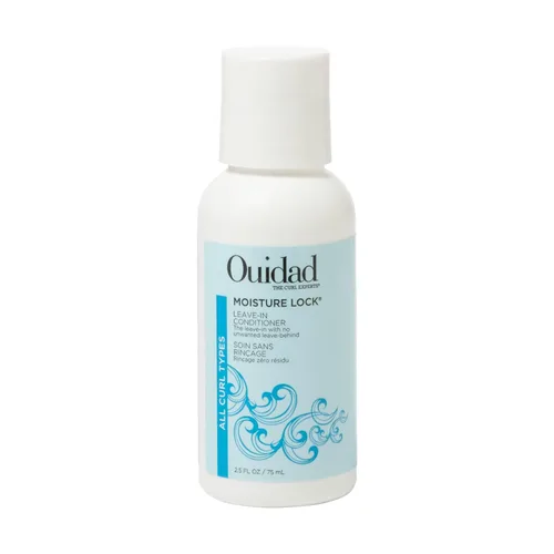 Ouidad Moisture Lock - Acondicionador sin enjuague para cabello rizado, acondicionador hidratante y desenredante 2 en 1 acondicionador e prebase