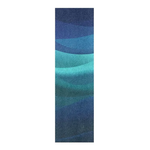 Miniatura 42 de Abstracto Negro Gris Geométrico Skateboard Grip Tape 33x9inch Papel de lija Longboard Scooter Griptape Diseño antideslizante y anti-desgarro