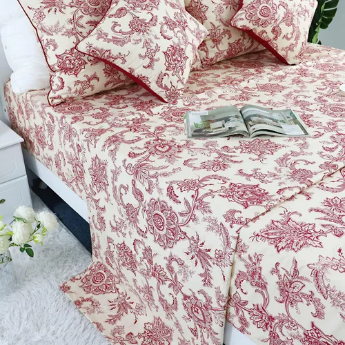 Miniatura 65 de FADFAY Juego de sábanas de rosas blancas, ropa de cama vintage floral de rosas, ropa de cama estilo rústico, 100% algodón egipcio percal, 800 hilos