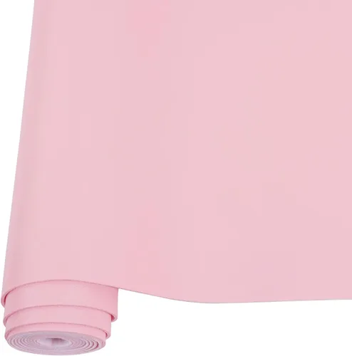 Miniatura 23 de Rollo de hojas de cuero sintético liso de color sólido 12"X53" (30cmX135cm), muy adecuadas para hacer manualidades, aretes de cuero, lazos, costura