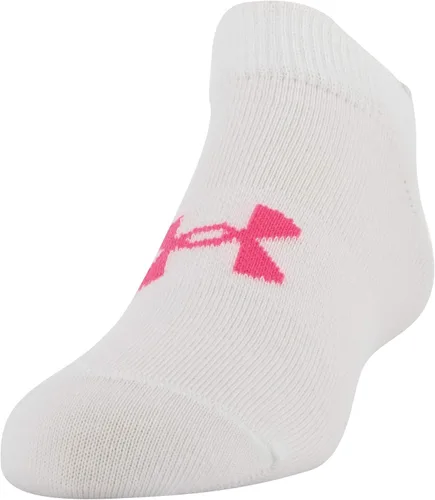 Miniatura 2 de Under Armour Calcetines invisibles esenciales para niña, paquete de 6