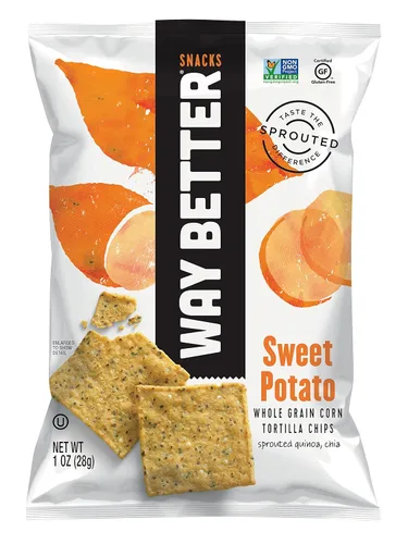 Miniatura 25 de Way Better Snacks Chips de tortilla, batata, 5.5 onzas