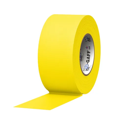 Miniatura 50 de Cinta Pro Gaff Gaffers de 1 pulgada de longitud de 55 yardas de longitud, color azul eléctrico mate. Cinta de alta resistencia de alta calidad