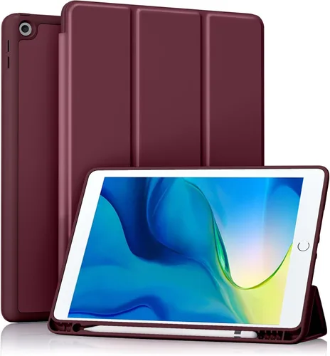 Miniatura 10 de Akkerds - Funda Compatible con iPad de 10.2 Pulgadas 2021/2020/2019, para iPad de 9ª/8ª/7ª Generación con Soporte para Lápiz, Funda Protectora