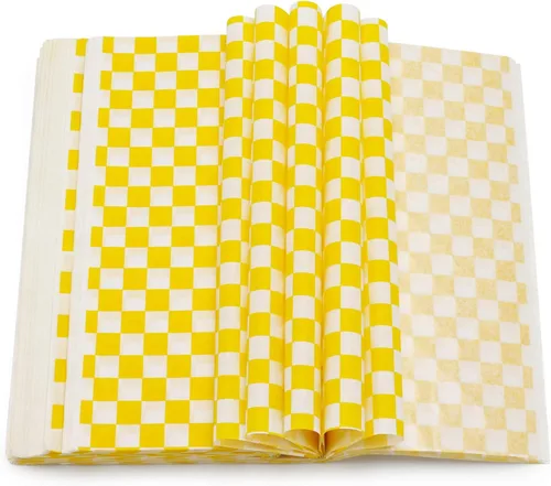 Miniatura 8 de EUSOAR Papel de envoltura para sándwich, 200 hojas de pergamino para hornear, cera seca, papel de delicatessen resistente a la grasa