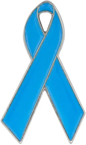 Miniatura 32 de PinMart Awareness - Pin de solapa esmaltado – Pin de cinta chapado en níquel y oro – Cinta de prevención y conciencia – Broche de joyería con parte