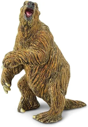 Miniatura 3 de Safari Ltd. Figura de Megatherium (perezoso gigante), figura detallada de plástico de 4.5 pulgadas, divertido juguete educativo para niños, niñas