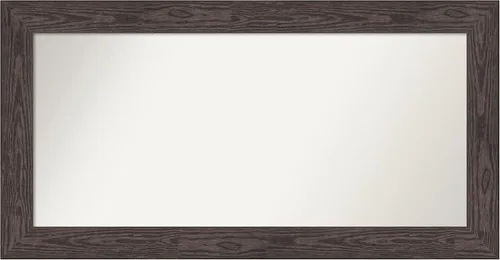 Miniatura 150 de Amanti Art Espejo personalizado, espejo de baño negro puente, espejo de pared o espejo de tocador de baño sobre el fregadero (26 x 26 pulgadas)