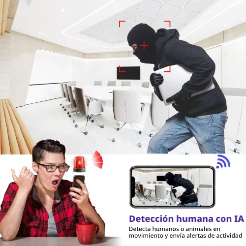 Miniatura 4 de Cámaras pequeñas Cámara oculta Cámara inalámbrica WiFi al aire libre Mini Cam Pequeña cámara inalámbrica de seguridad para el hogar Camears Niñera