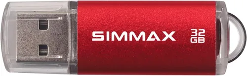 Miniatura 4 de SIMMAX Paquete de 5 unidades flash USB 2.0 de 32 GB con indicador LED (azul verde, negro, rojo y morado)