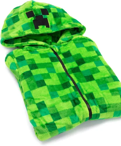 Miniatura 2 de Minecraft Mono de pijama Pixelated Creeper para niños, Verde