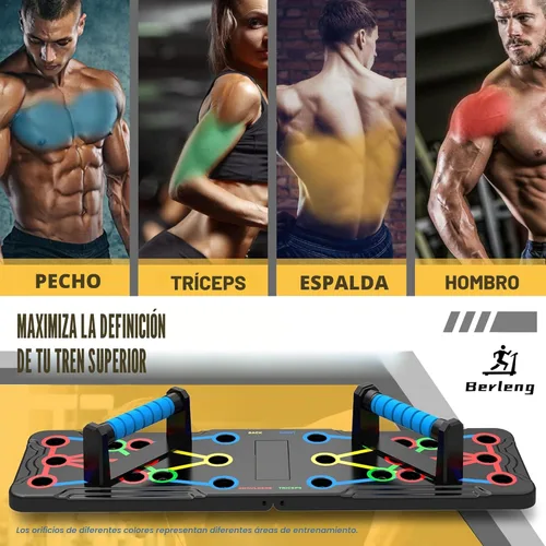 Miniatura 3 de IUT Solid Push Up Board 15 in 1 Home Workout Equipment Multi-Functional Pushup Stands System Fitness Floor Chest Muscle Exercise Professional M1