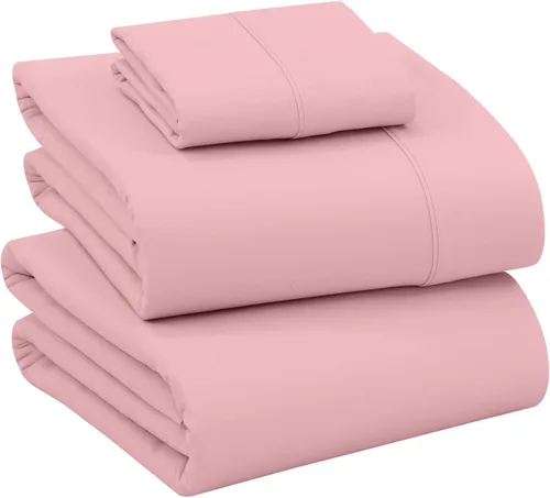 Miniatura 71 de RUVANTI Juego de sábanas divididas tamaño King de 100 % algodón para cama ajustable, 5 piezas, ropa de cama de tejido de percal suave y Guisante