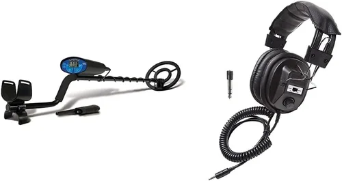 Miniatura 6 de Bounty Hunter QSIGWP Quick Silver Detector de metales con puntero y bolsa de transporte Bounty Negro