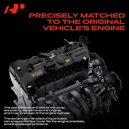 Miniatura 4 de A-Premium Cubierta de Válvula del Motor – Compatible con Vehículos BMW – 2.5L, 3.0L - 125i, 128i, 130i, 323i, 328i, 525i, 528i, 530i, X3, X5, Z4