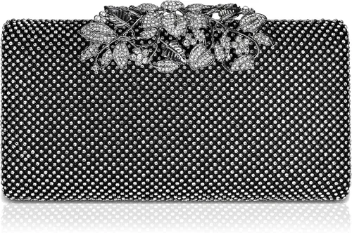 Miniatura 4 de Bolsos de noche brillantes para fiesta, para invitados de boda, monederos formales