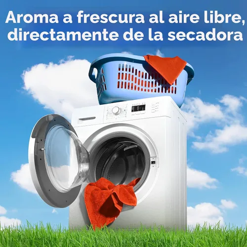 Miniatura 4 de Bounce - Hojas suavizantes de ropa con aroma fresco al aire libre, 240