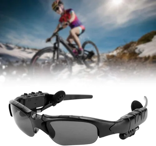 Miniatura 2 de Diyeeni - Lentes de sol inalámbricos Bluetooth con sonido estéreo HD, lentes inteligentes polarizados para reproducción de música, auriculares