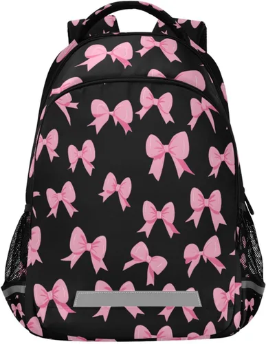 Miniatura 24 de ALAZA Mochilas de viaje con diseño de mariposa, luna y estrella, color azul turquesa, mochila escolar para hombres, mujeres, adolescentes y niños