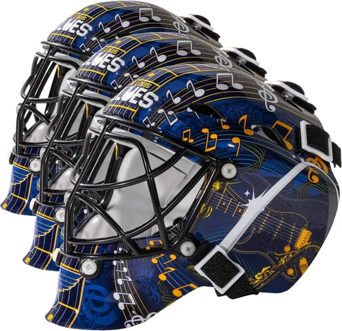 Miniatura 36 de Franklin Sports mini máscara para portero con logo de la NHL