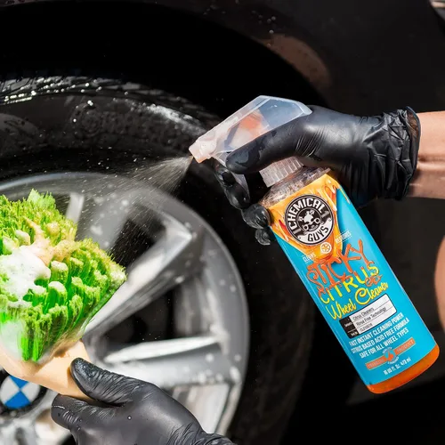 Miniatura 7 de Chemical Guys CLD10516 Gel limpiador de ruedas cítrico pegajoso, (seguro para todos los tipos de ruedas), funciona en automóviles, camiones, SUV