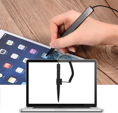 Miniatura 8 de Lápiz óptico para pantallas táctiles, lápiz óptico profesional de resistencia de resorte para navegación de automóvil, pantalla táctil resistiva