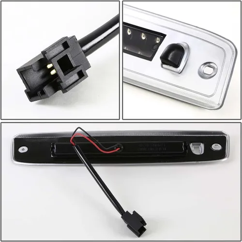 Miniatura 4 de ADN Motoring tercera luz de freno, Negro