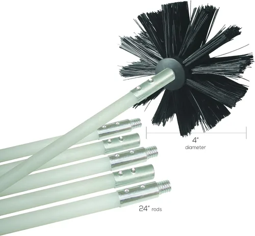 Miniatura 3 de Kit de limpieza de conducto secador de Deflecto se extiende hasta 12 pies