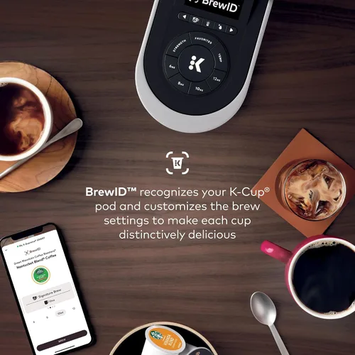 Miniatura 4 de Keurig K-Supreme SMART - Cafetera inteligente, tecnología MultiStream, prepara tamaños de taza de 6 a 12 onzas, color negro Brewid y Multistream