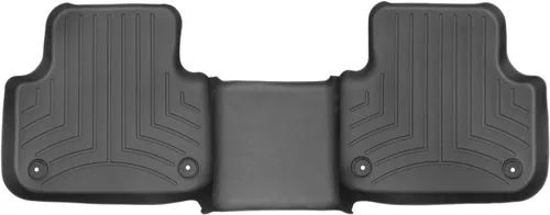 WeatherTech Revestimientos de suelo personalizados para Audi Q7, SQ8, Q8-2nd Row (448872), color negro