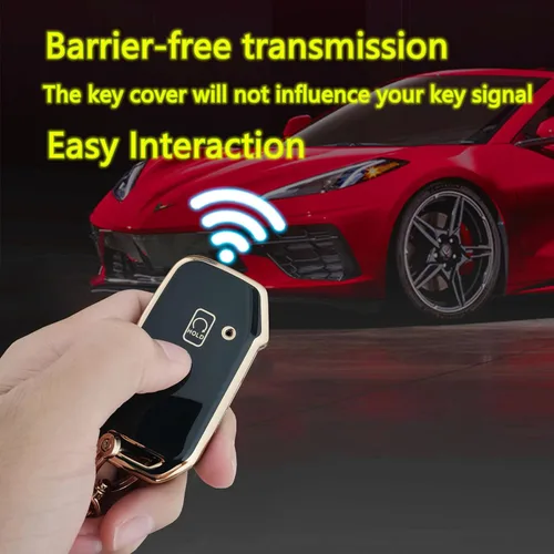 Miniatura 6 de Para Kia Funda para Llavero con Control Remoto sin Llave con Llavero Inteligente Compatible con Kia Telluride 2023 2024 Funda para Llavero de Coche