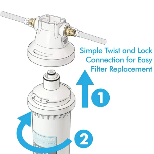 Miniatura 3 de APEC Water Systems FI-CS-2500 Filtro de reemplazo para el sistema de filtración de agua CS-2500