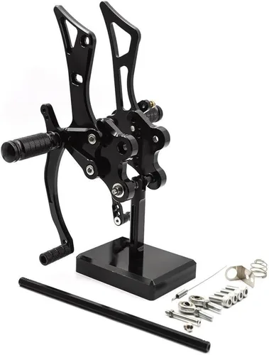 Miniatura 7 de Motorbike Foot Rests For FZ1 For FZ8 For FZ For 1 For FZ For 8 2001-2005 Motorcycle Rearset Footrest Footpeg Footrest Pedals(Black)