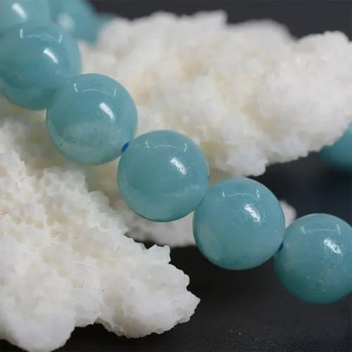 Miniatura 2 de JUSTINSTONES 8mm Round Beads Stretch Bracelet 7 Inch Unisex