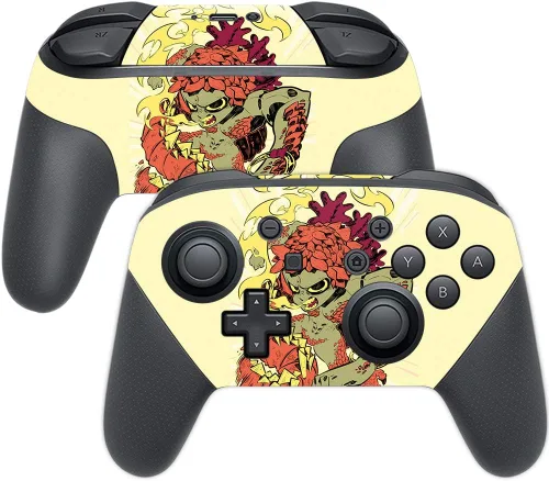 Miniatura 43 de MightySkins Skin compatible con Nintendo Switch Pro Controller - Alien Battle Funda protectora de vinilo duradera y única Fácil de aplicar