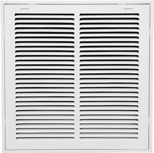 Miniatura 25 de Howeall 10" x 10" [Tamaño de apertura del conducto] Rejilla de filtro de aire de retorno de acero - Cara/puerta extraíble para filtros de 1 pulgada