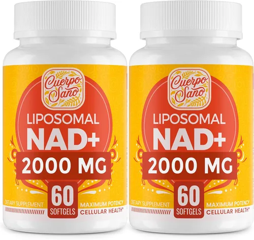 Miniatura 9 de Suplemento NAD de 2000 MG, NAD+ liposomal con alta absorción, más eficiente que la ribósido de nicotinamida, suplemento de refuerzo puro y Plus