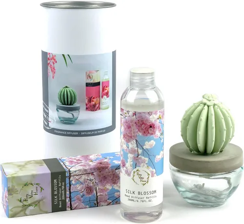 Miniatura 17 de Barril Cactus Cerámica Difusor de Fragancia Combo 6.8 fl oz Hermoso