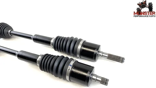 Miniatura 3 de Monster XP Series Ejes CV delanteros y Brgs para Can-Am 705401801 705401802 telescópico izquierdo y derecho construido resistente acero cromado 4340