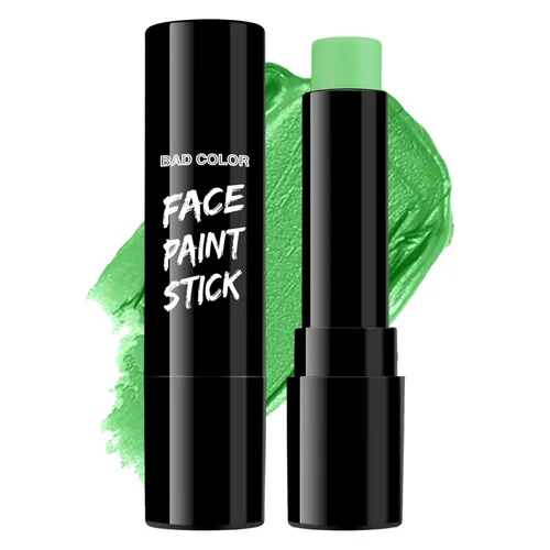 Miniatura 26 de BADCOLOR Barra de pintura naranja para la cara y el cuerpo, crema mezclable para ojos negros de cuerpo completo, maquillaje para Halloween, SFX