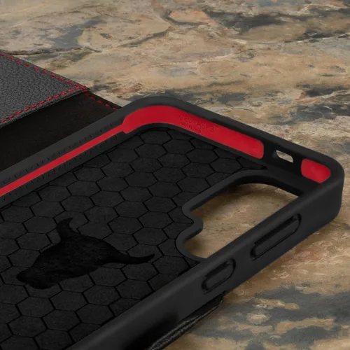 Miniatura 6 de TORRO Funda compatible con Samsung Galaxy S24 5G – Funda de piel premium tipo cartera con función atril y ranuras para tarjetas