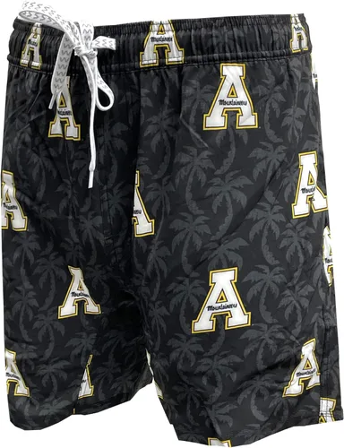 Wes and Willy NCAA Palm Tree - Traje de baño para hombre
