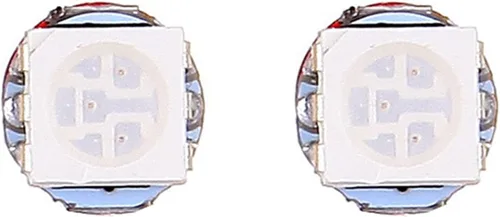 Miniatura 6 de Bombillas de ledes Cciyu T5 58 70 73 74 acuñadas para indicador de tablero de mando 1-SMD 5050 para instrumento de tablero de mando, bombillas